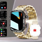 2025 Men's Smart Watch with Wireless Calling, and Dual Straps (Stainless Steel+Silicone),