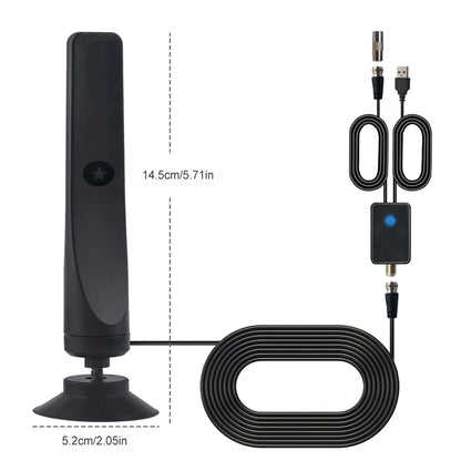 TV Digital 4K 1080P Portable Antenna 50 Miles Range