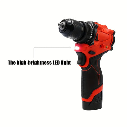Brushless/Cordless Power Tool Set With Plastic Tool Box
