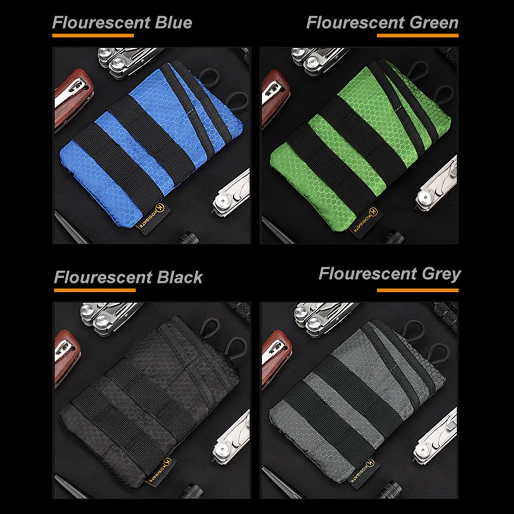 Foldable Small Tool Organizer Credit Card Pouch
