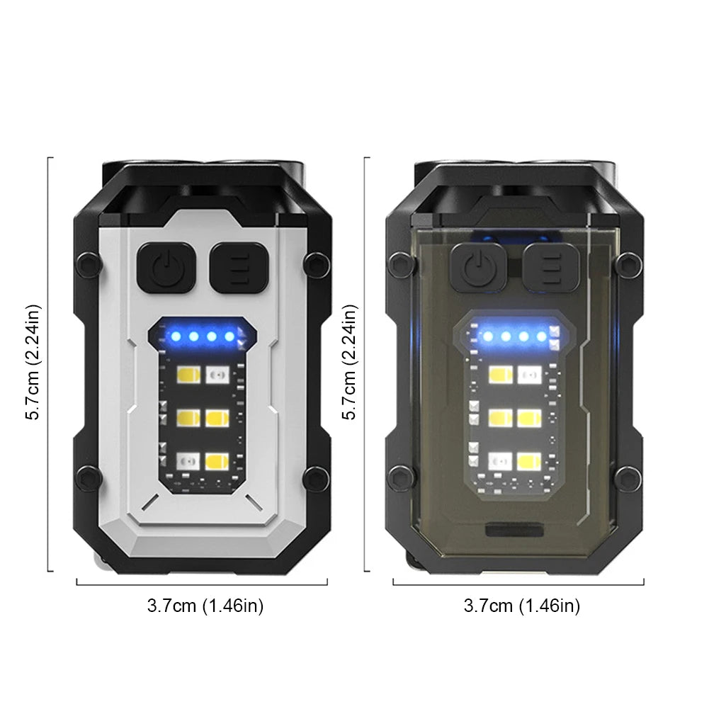 Super Bright Rechargeable Keychain Flashlight 180LM