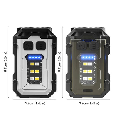 Super Bright Rechargeable Keychain Flashlight 180LM