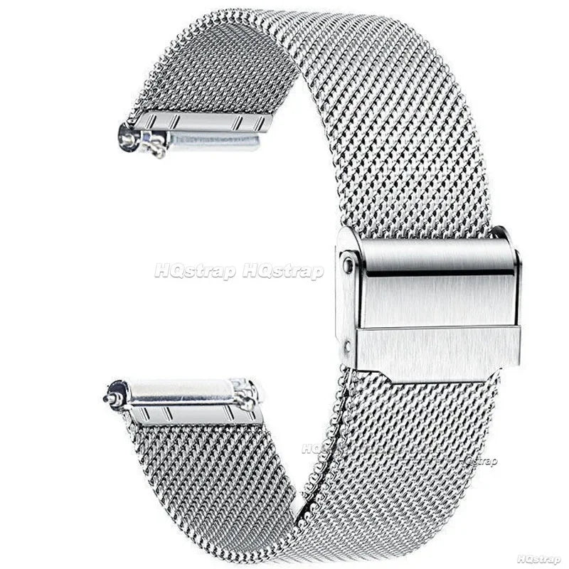 Quick Release Milanese Strap Universal Bracelet for DW  18mm - 24mm 0.6mesh Stainless Steel