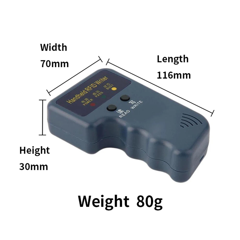 Handheld RFID ID Card Copier ID Reader Writer Programmer Access Card Duplicator