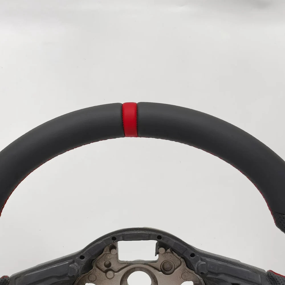 Volkswagen Golf GTI GTE GLI Tiguan 2013-2019 Perforated Leather Carbon Modify Design Steering Wheel