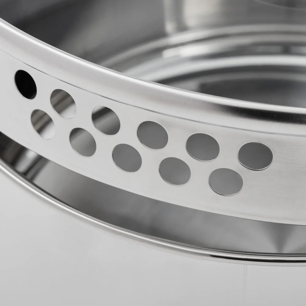 Oven Safe Stainless Steel Saucepan with Straining Lid 1qt Dishwasher Safe Induction Compatible Heat Resistant Glass Lid Durable