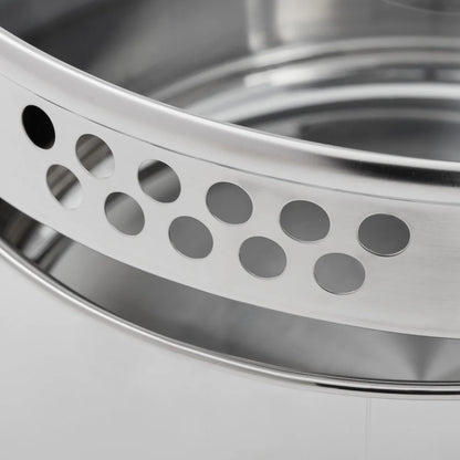 Oven Safe Stainless Steel Saucepan with Straining Lid 1qt Dishwasher Safe Induction Compatible Heat Resistant Glass Lid Durable