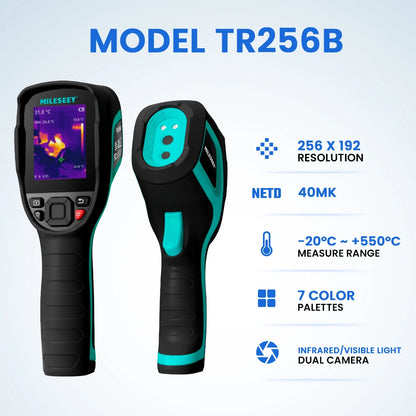 Thermal Imaging Camera with Infrared Temperature Meter For Repair, Pipeline leak Detection