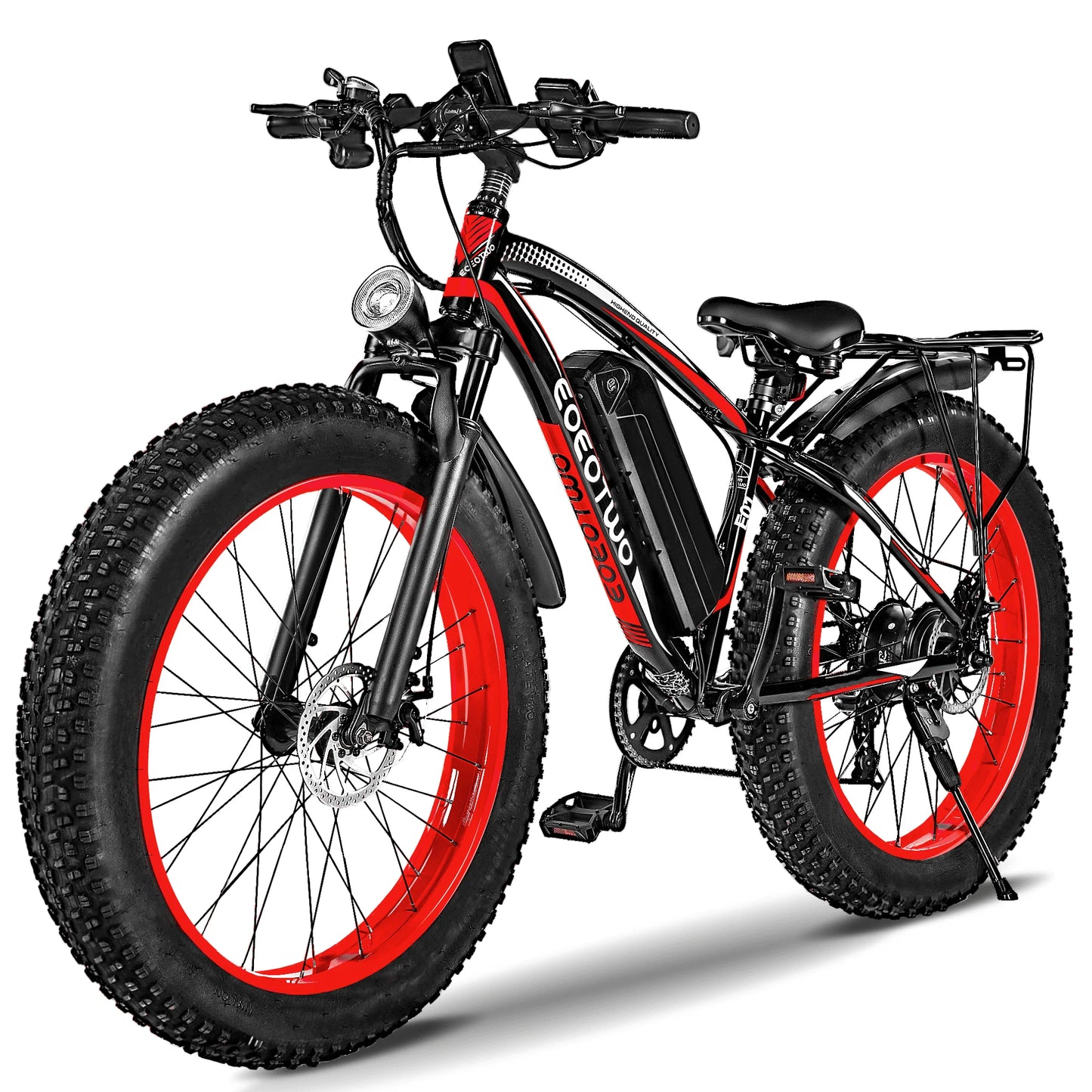 1500W Fat Tire Off Road Electric E Bike 34MPH
