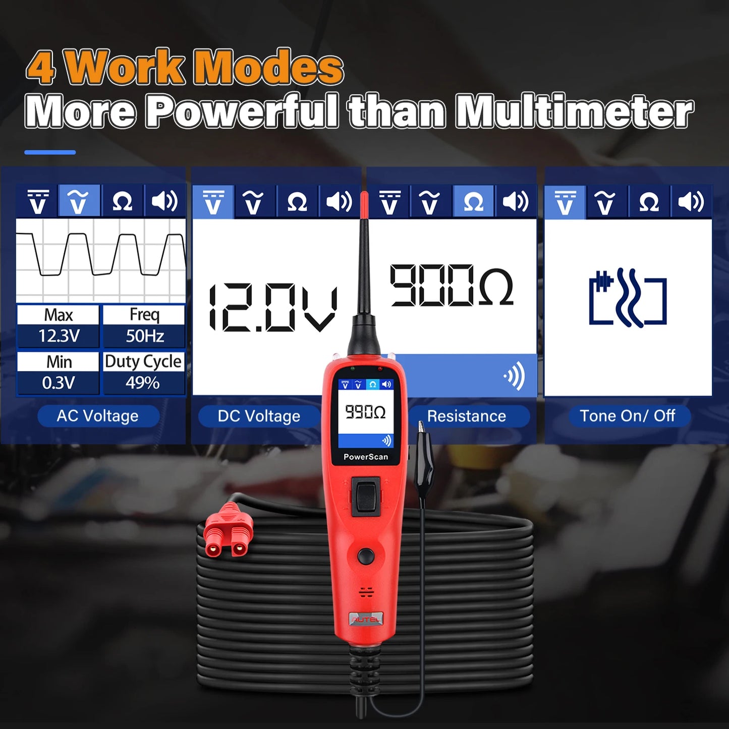 PS100 Automotive Electric Circuit Scanner/Diagnostic Tool
