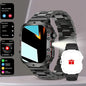 2025 Men's Smart Watch with Wireless Calling, and Dual Straps (Stainless Steel+Silicone),