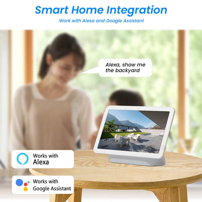 Night Vision Security Cameras Set 2.4G Wireless WIFI Camera Solar Power Built-in Battery Night Vision