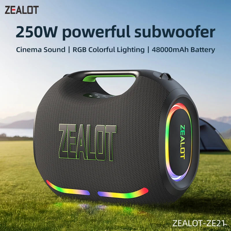 ZE21 250W Big Power Wireless Bluetooth Speaker