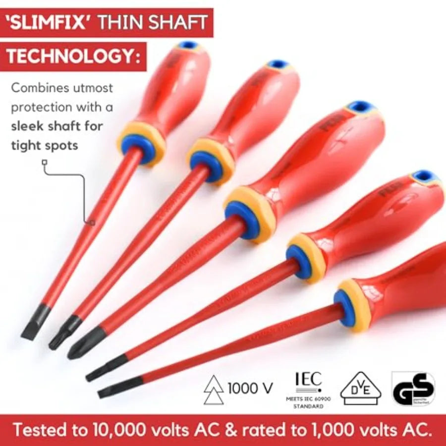 12-Piece Insulated Electrician Tool Set
