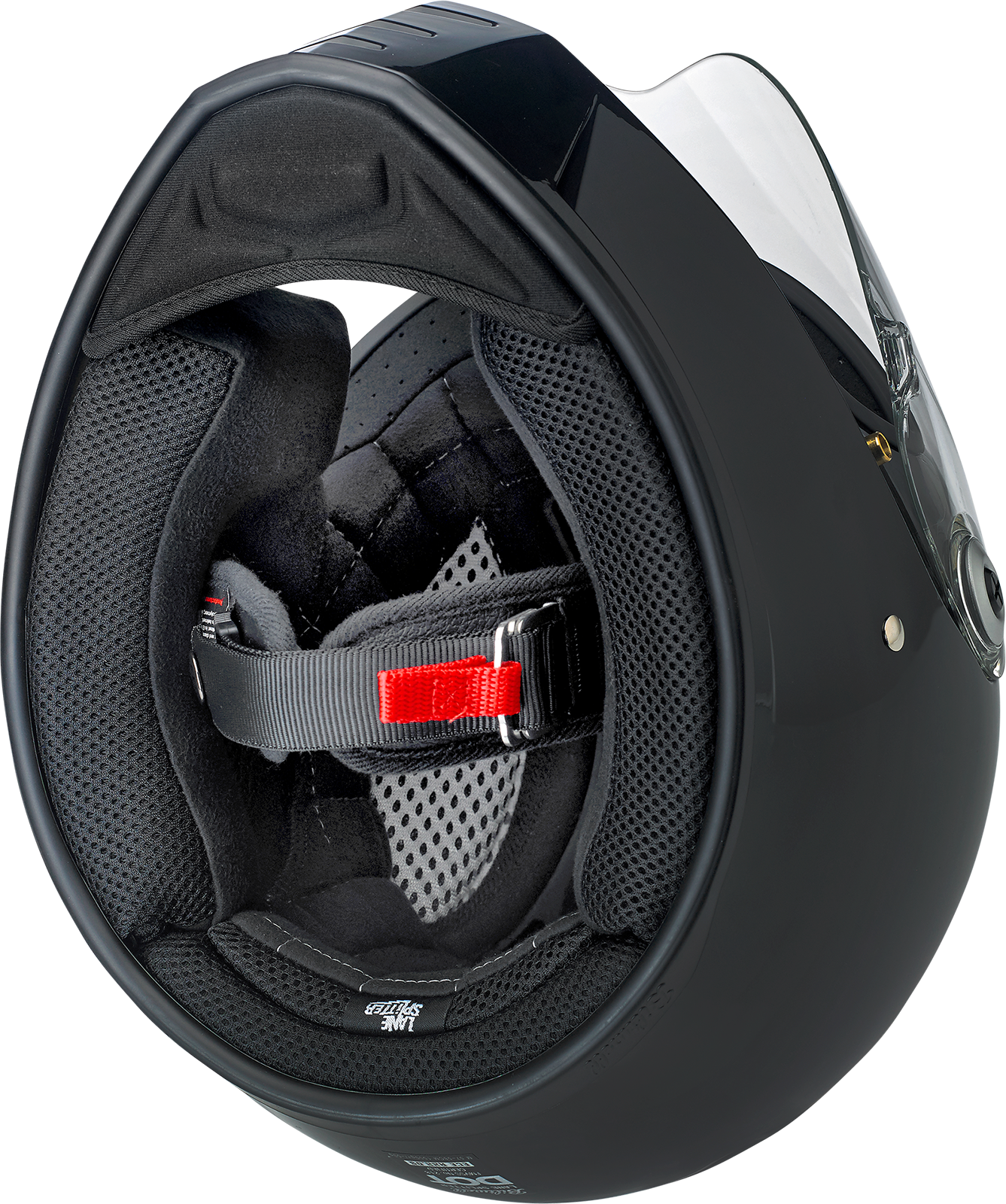 BILTWELL Lane Splitter Helmet - Gloss Black - Small 1004-101-102