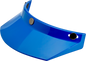 BILTWELL Moto 3-Snap Visor - Blue 2002-564