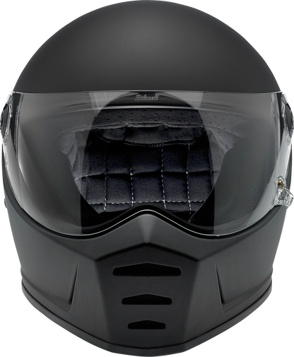 BILTWELL Lane Splitter Helmet - Flat Black - Small 1004-201-102