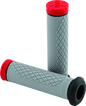 ProTaper Tri Density Full Diamond ATV Grips - Red
