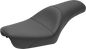 SADDLEMEN Profiler Basket-weave Seat - Black - FXDWG 804-05-147
