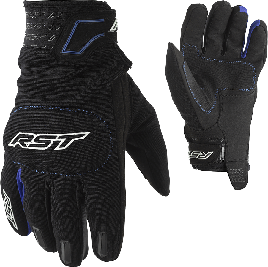 RST Rider Ce Glove Black/Blue Sm 556-2100108