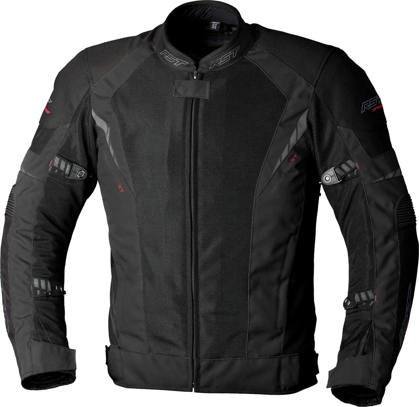 RST Pro Series Ventilator Xt Ce Jacket Black/Black Textile Xl 556-2982046