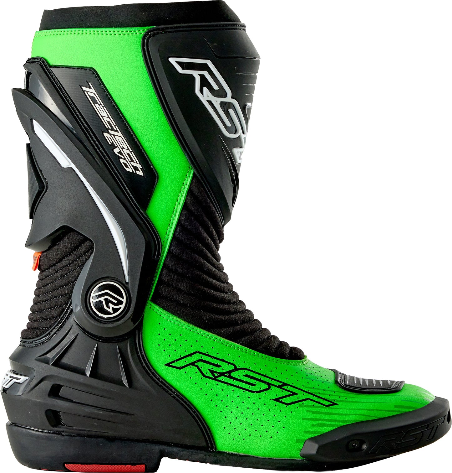 RST Tractech Evo D3o Boot Black/Flo Green 11 556-3700444