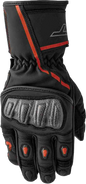 RST S1 Glove Blk/Red Leather Md 556-3650109