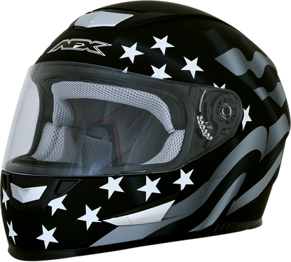 AFX FX-99 Helmet - Flag - Stealth - Medium 0101-11357
