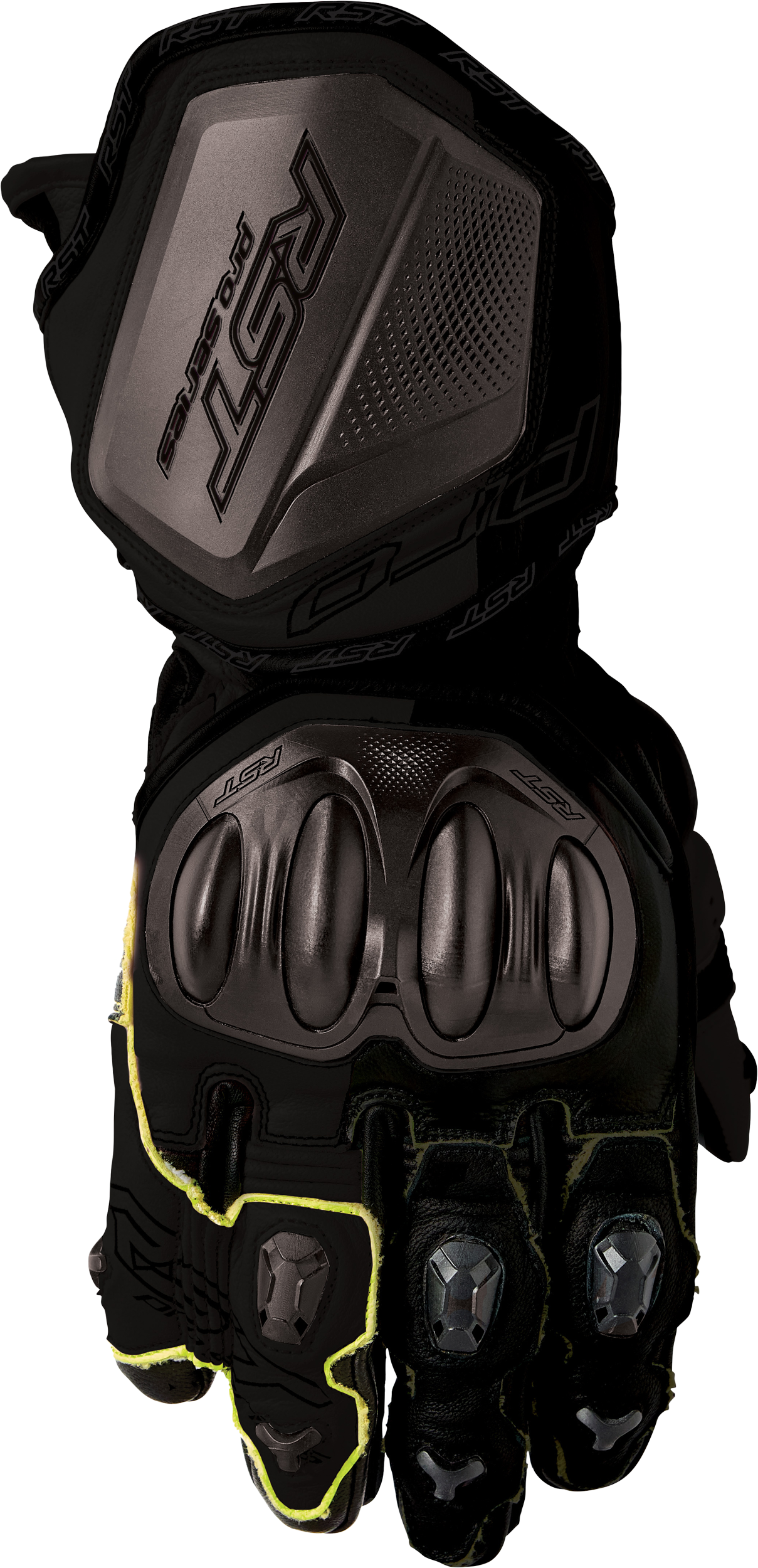 RST Pro Series Gp D3o Gloves Black Leather Md 556-3715009