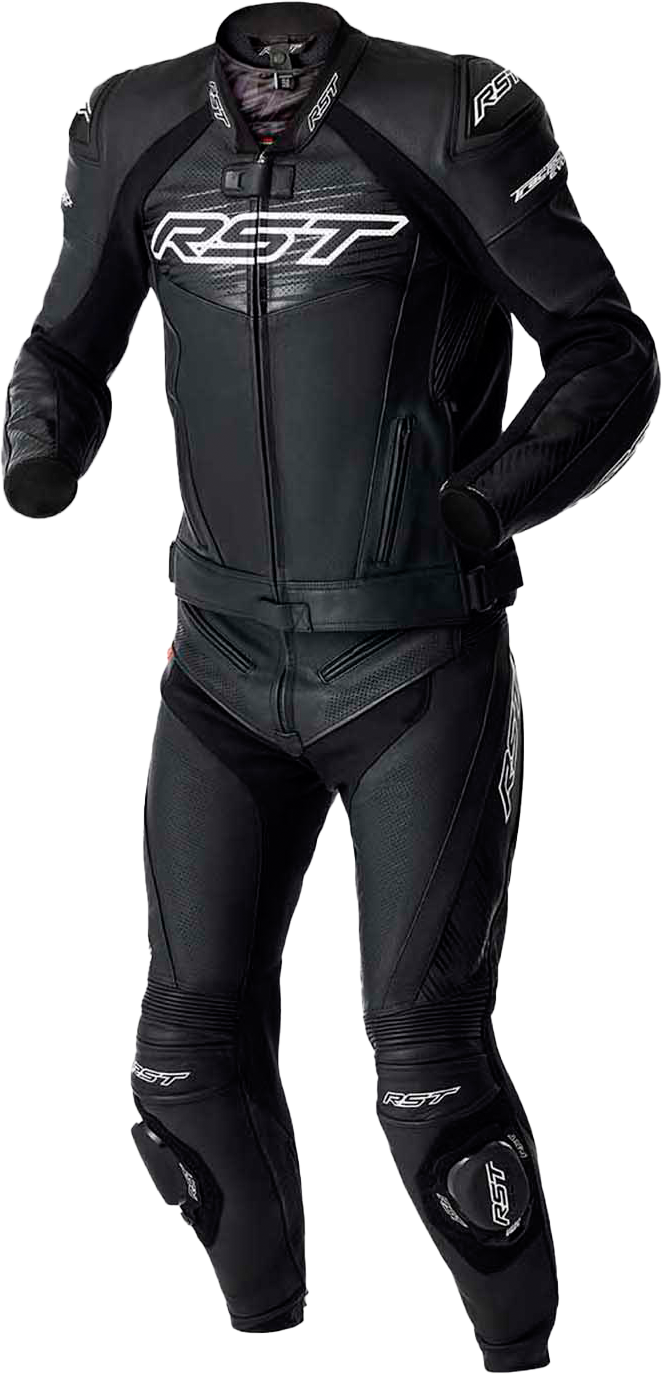 IN STOCK RST Tractech Evo D3o Jacket Blk/Whi Leather Md 556-3635142