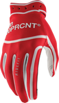 Ridefit Gloves Red Sm