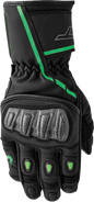 RST S1 Glove Blk/Flo-Green Leather 2xl 556-3650212