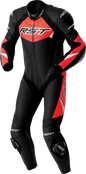 RST Tractech Evo D3o Suit Blk/Flo Red Leather Sm 556-3634240