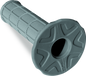 ProTaper Full Waffle Grips Soft - Light Gray