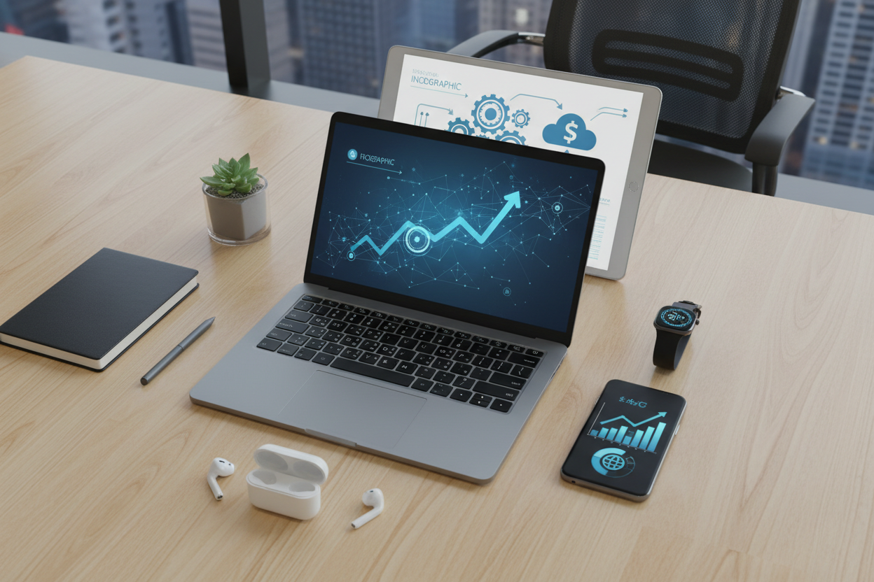Tech Gadgets Business Image